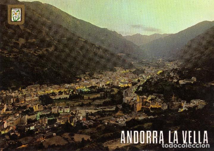 Postales: VALLS DE ANDORRA (ANDORRA LA VELLA) FOTO ESCUDO DE ORO N&ordm;206