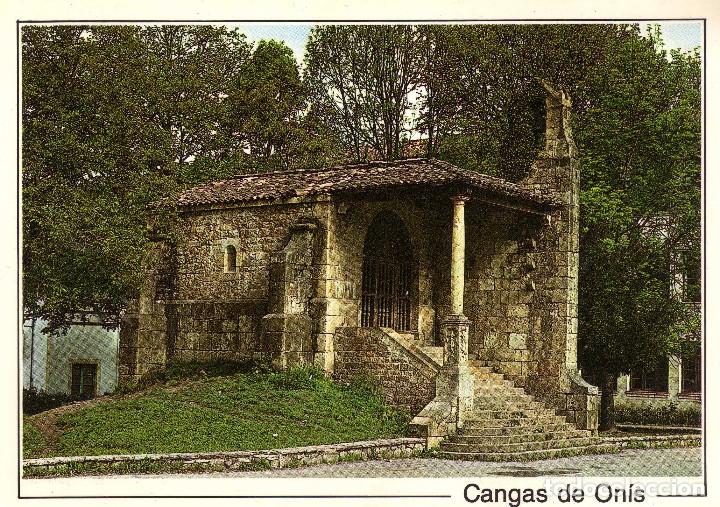 Postales: CAPILLA DE LA SANTA CRUZ (CANGAS DE ONIS)(ASTURIAS) FOTO SANDI N&ordm;239