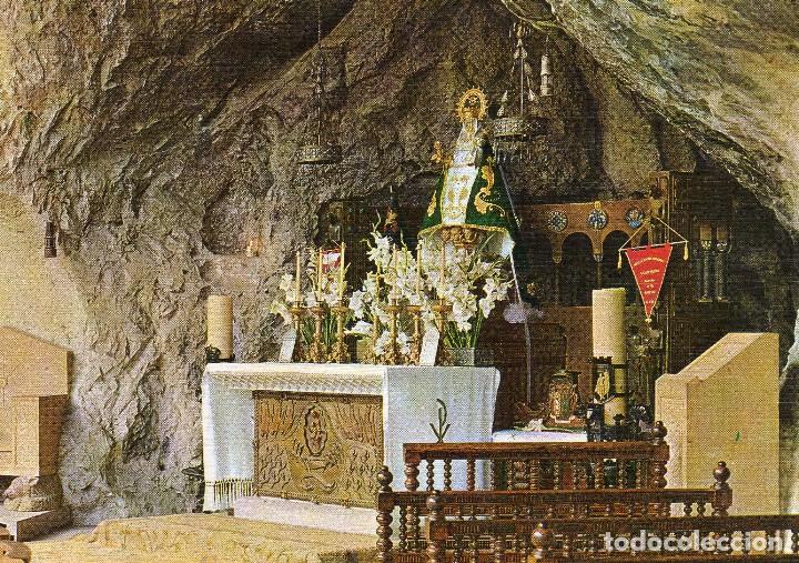 Postales: LA GRUTA ( COVADONGA)(ASTURIAS) FOTO ARRIBAS N&ordm; 47