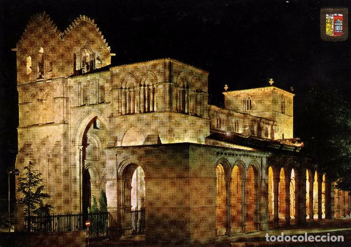 Postales: BASILICA DE SAN VICENTE (AVILA) FOTO DOMINGUEZ N&ordm; 21