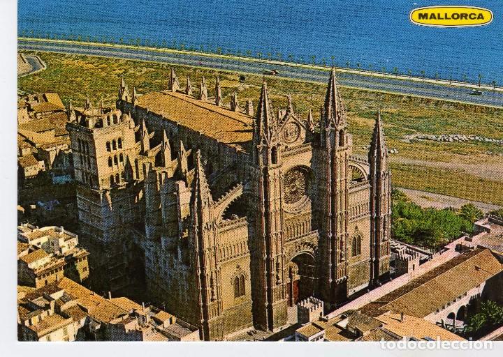 Cartes Postales: LA CATEDRAL-PALMA (MALLORCA) FOTO PLANAS N&ordm;1018