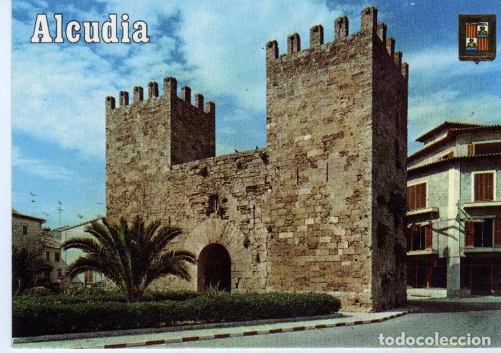 Postales: MURALLAS DE ALCUDIA (MALLORCA) FOTO SUBIRATS CASANOVAS N&ordm; 2956