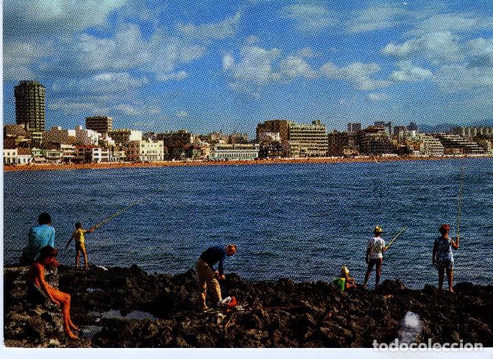 Cartes Postales: PLAYA DE LAS CANTERAS-LAS PALMAS (GRAN CANARIA) FOTO MONTERO N&ordm;88