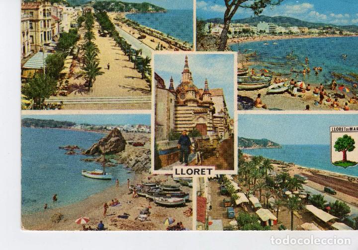 Postcards: LLORET DE MAR-COSTA BRAVA(GERONA) FOTO CYP N&ordm; 50016