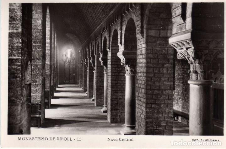 Postcards: MONASTERIO DE RIPOLL (GERONA) FOTO F.GUILERA N&ordm; 13