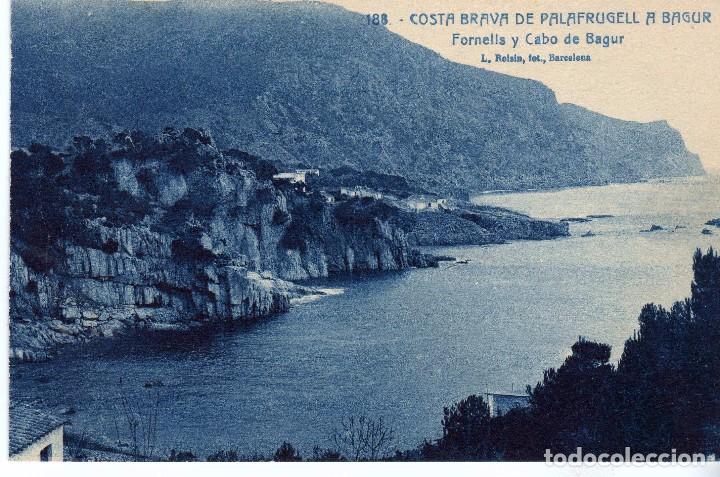 Postcards: FORNELL Y CABO DE BAGUR (GERONA) FOTO L. ROISIN N&ordm; 188