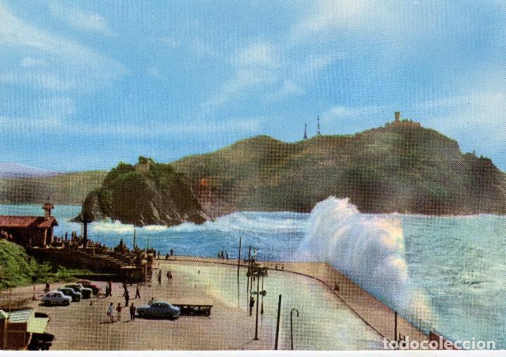 Postcards: MAR GRUESO - SAN SEBASTIAN (GUIPUZCOA) FOTO GALARZA N&ordm; 10
