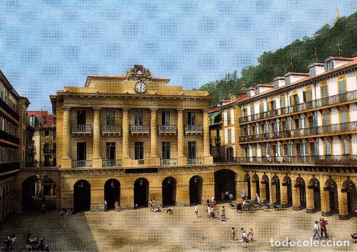Postcards: PLAZA DE LA CONSTITUCION-SAN SEBASTIAN (GUIPUZCOA) FOTO MANIPEL N&ordm; 30