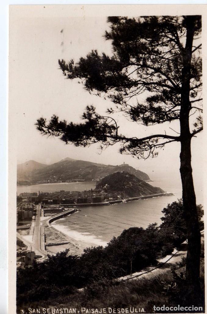 Postcards: PAISAJE DESDE ULIA- SAN SEBASTIAN- (GUIPUZCOA) FOTO REGTOF N&ordm; 3