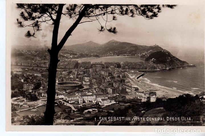 Postcards: SAN SEBASTIAN- (GUIPUZCOA) FOTO REGTOF N&ordm; 1