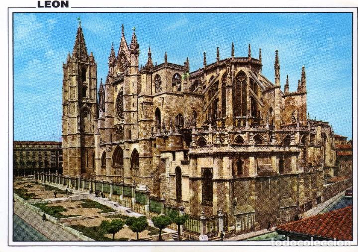 Cartes Postales: CATEDRAL (LEON) FOTO ARRIBAS N&ordm; 2013