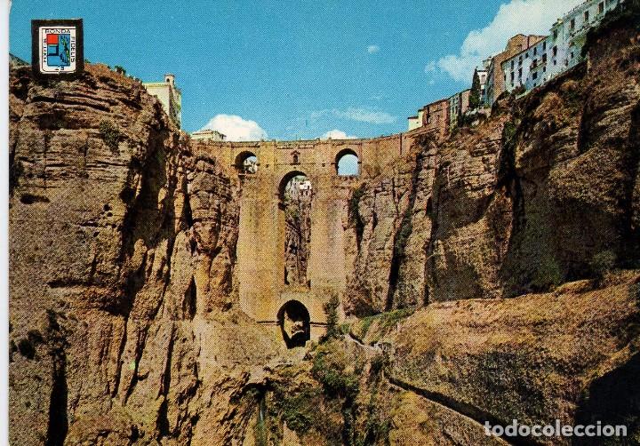 Cartoline: PUENTE NUEVO-RONDA (MALAGA) FOTO DOMINGUEZ N&ordm; 11