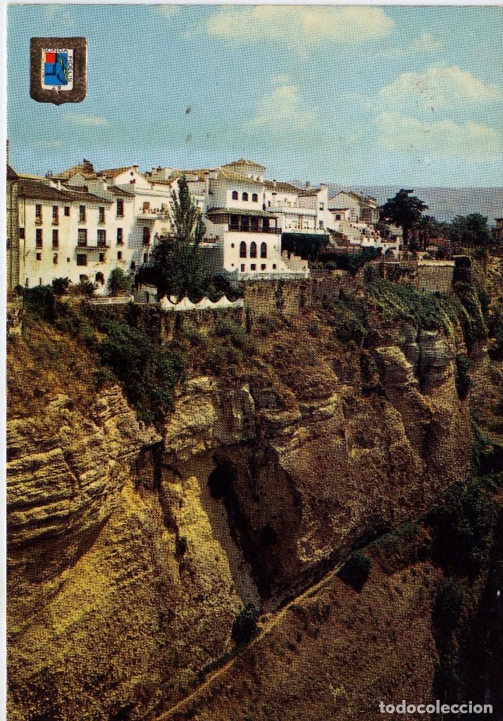 Postais: CASAS COLGADAS-RONDA (MALAGA) FOTO DOMINGUEZ N&ordm; 9