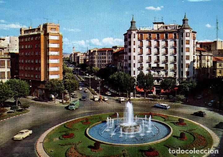 Postais: PLAZA DEL PRINCIPE VIANA-PAMLONA  (NAVARRA) FOTO MANIPEL N&ordm; 2