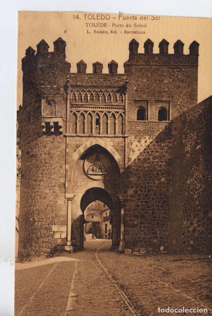 Postales: PUERTA DEL SOL (TOLEDO) L.ROISIN N&ordm; 14 - Foto 1
