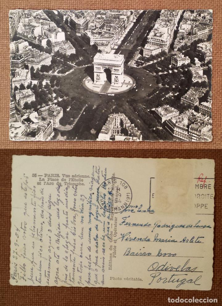 Postais: PARIS - 1954 - POSTCARD