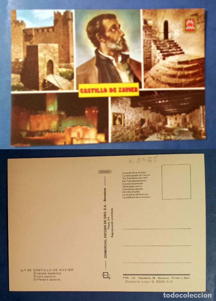 Postkarten: CASTILLO DE XAVIER - SPAIN - Postcard