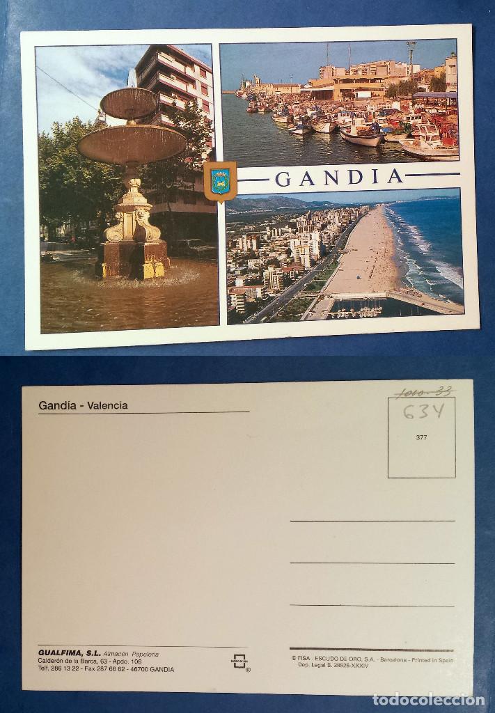 Postales: GANDIA - SPAIN - Postcard - Foto 1