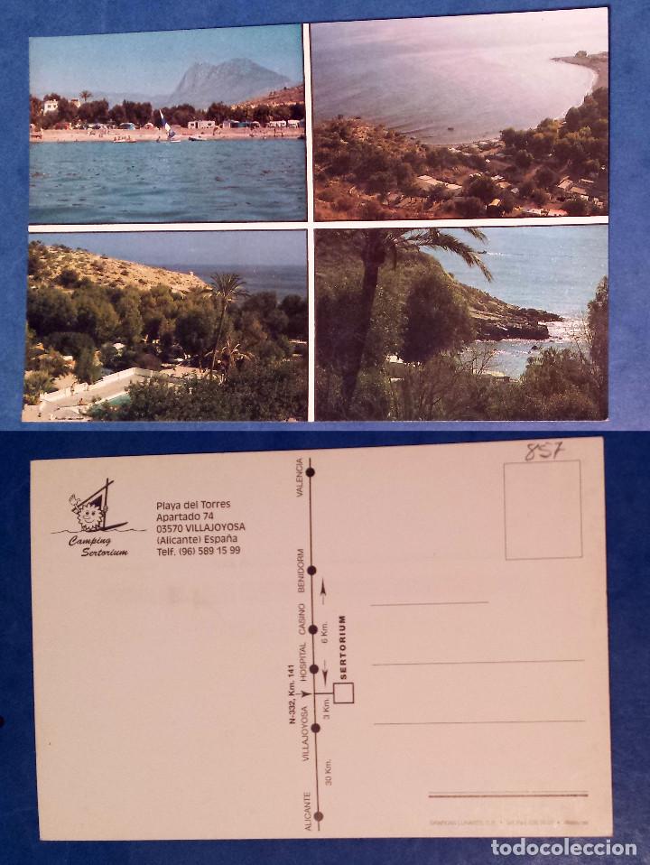 Postkarten: VILLAJOYOSA - SPAIN - POSTCARD