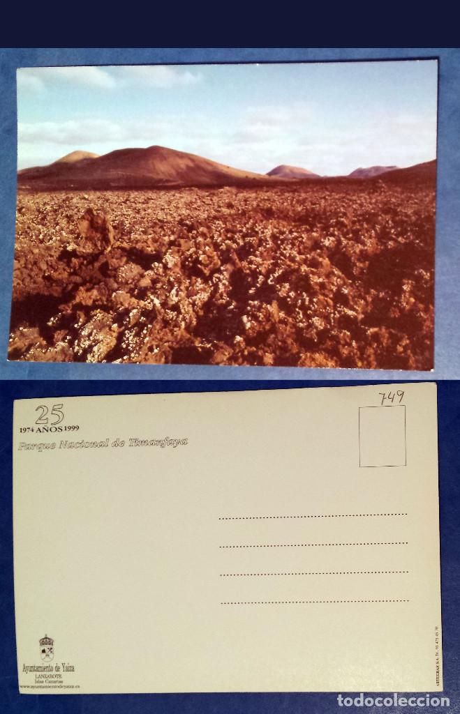 Postkarten: PARQUE NACIONAL DE TIMANFAYA - LANZAROTE - SPAIN - POSTCARD