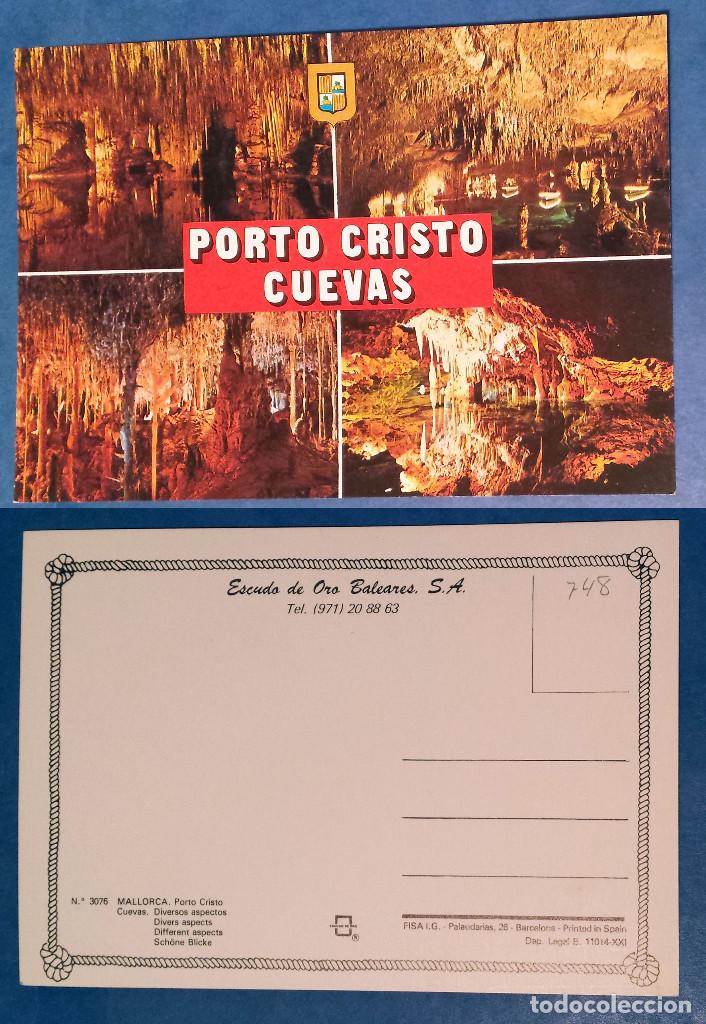 Postkarten: CUEVAS DE PORTO CRISTO - SPAIN - POSTCARD