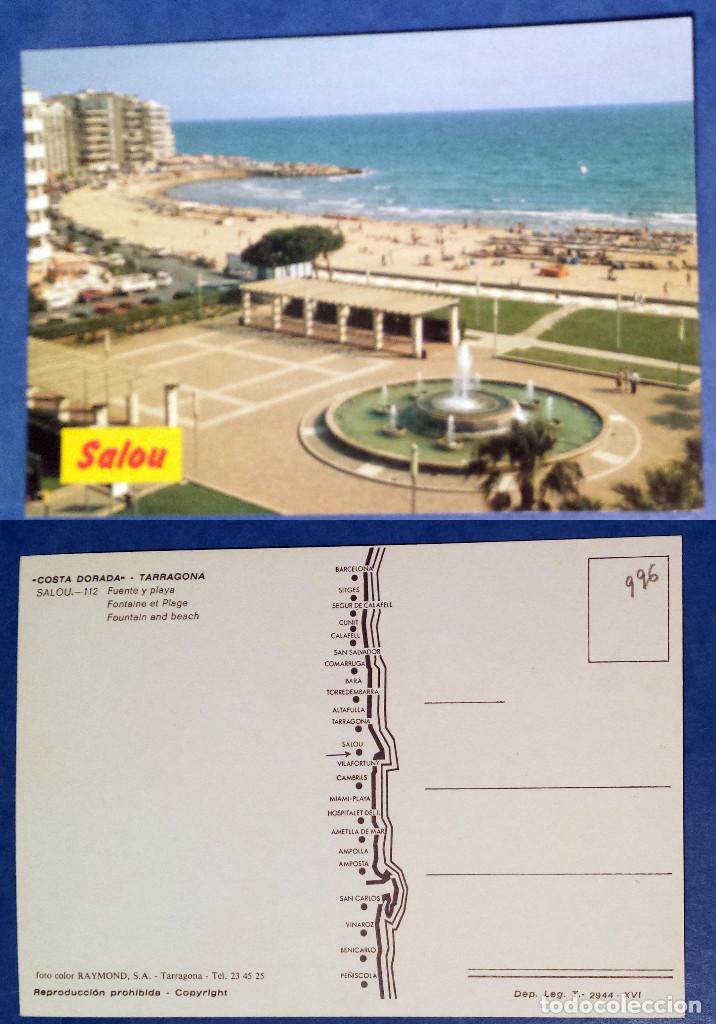 Postales: SALOU - SPAIN - Postcard - Foto 1