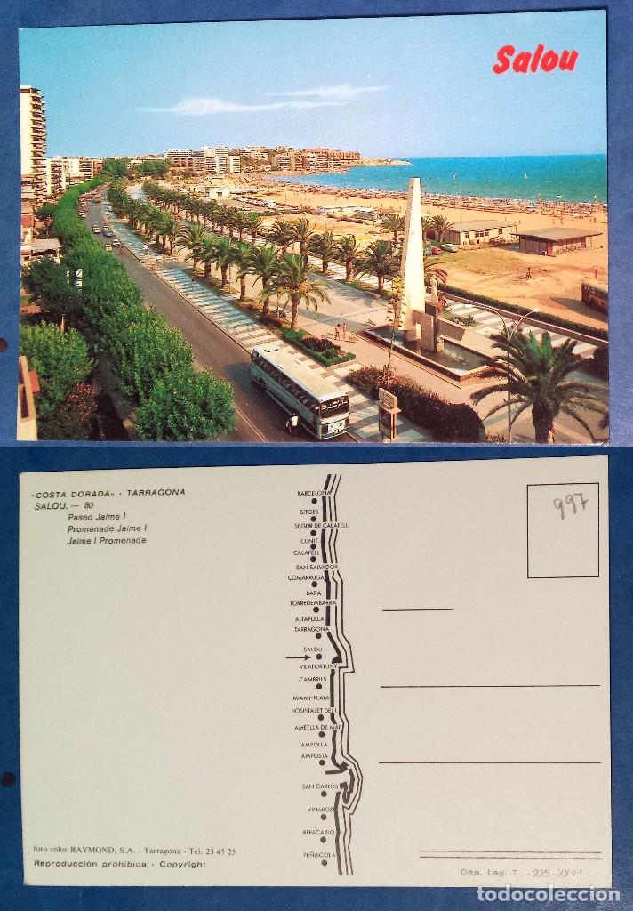 Postales: SALOU - SPAIN - Postcard - Foto 1