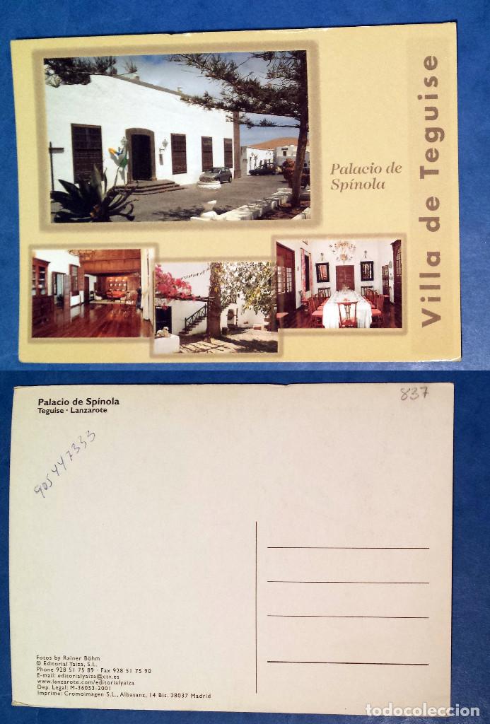 Postais: PALACIO DE SPINOLA - VILLA DE TEGUISE - SPAIN - Postcard