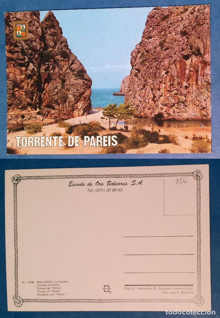 Postais: TORRENTE DE PAREIS - SPAIN - Postcard