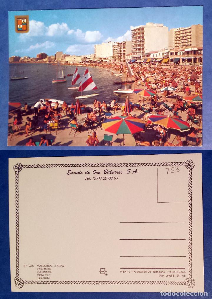 Postales: MALLORCA - EL ARENAL - SPAIN - Postcard - Foto 1