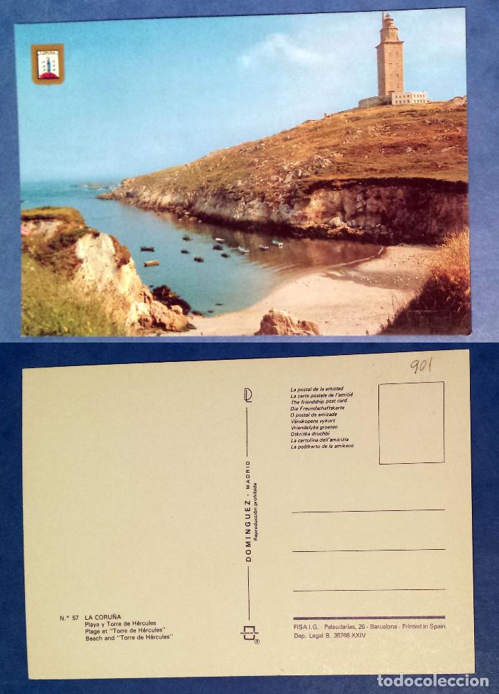 Postales: LA CORU&Ntilde;A - SPAIN - Postcard - Foto 1