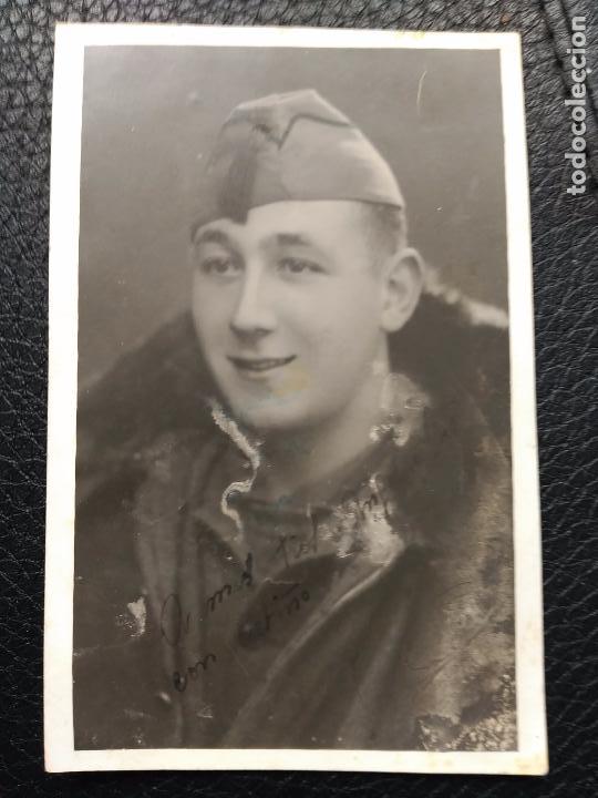 Postales: Tarjeta postal militar con dedicatoria N&ordm;80 - Foto 1