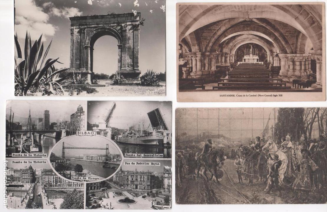 Postais: 23 Tarjetas Postales diferentes lugares de Espa&ntilde;a . Verr fotos . Algunas circuladas