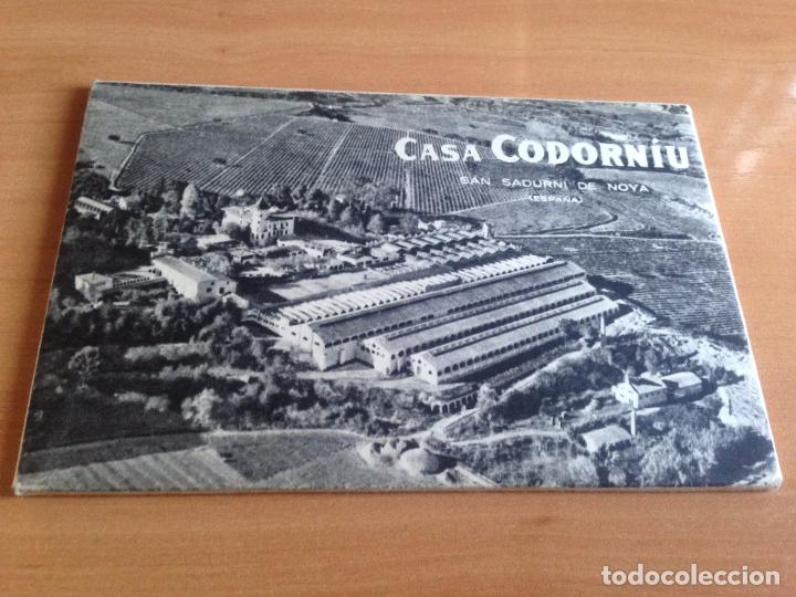 Postais: LIBRILLO BLOC DE 10 POSTALES DIFERENTES CASA CODORNIU SAN SADURNI DE NOYA