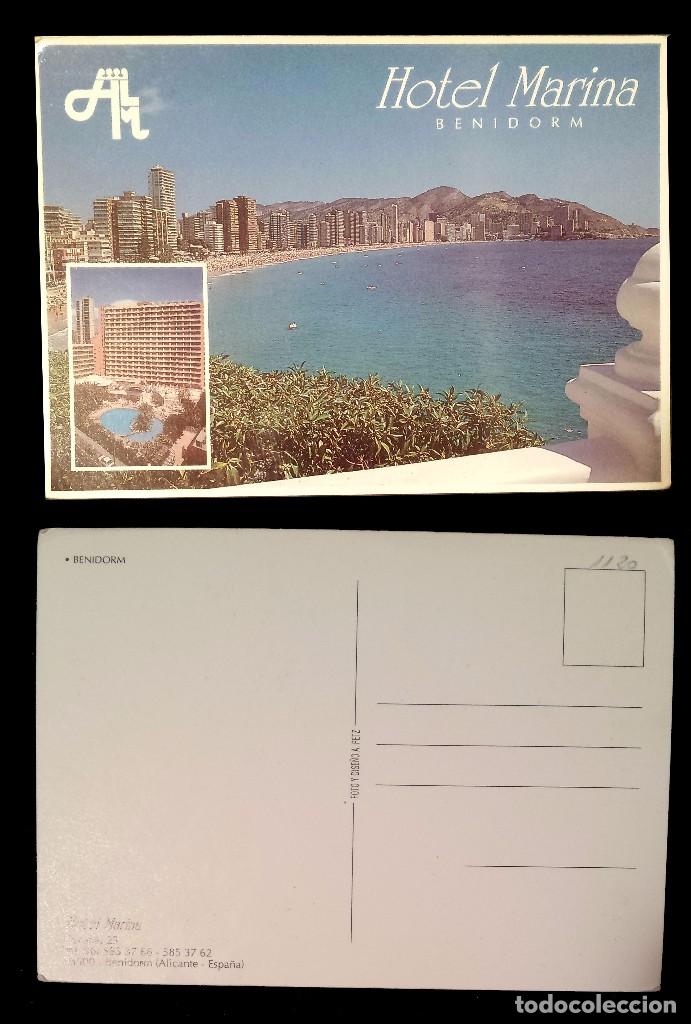 Postales: BENIDOR - HOTEL MARINA - SPAIN - POSTCARD - Foto 1