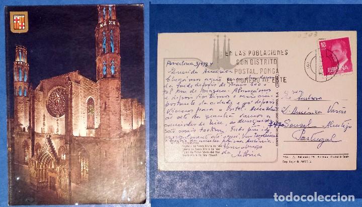 Postales: BARCELONA - SPAIN - OLD POSTCARD - 1984 - Foto 1