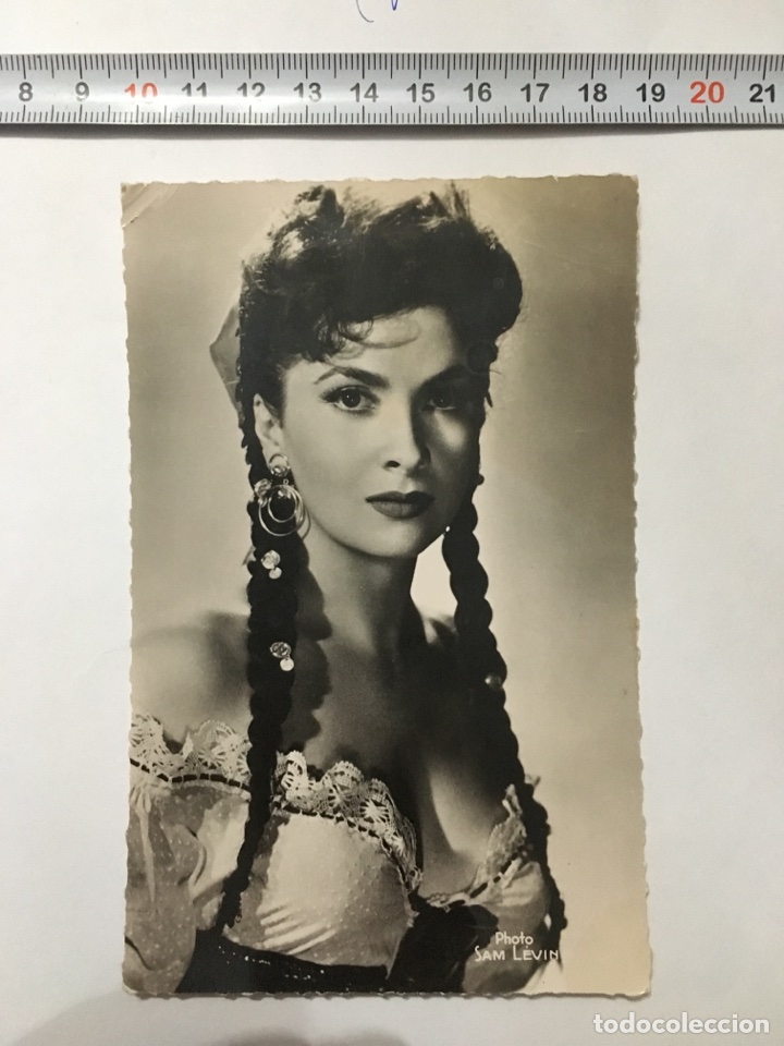 Postales: Postal. 202. GINA LOLLOBRIGIDA. Editions du Globe-Par&iacute;s. H. 1950