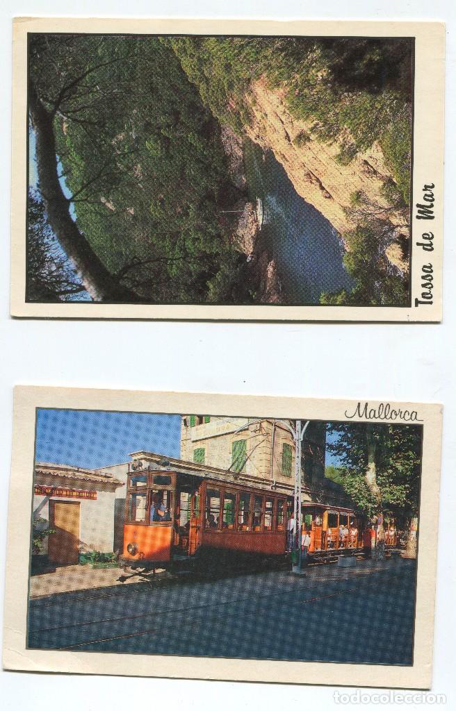 Cartes Postales: Lote de 9 postales de la costa espa&ntilde;ola. Alguna escrita