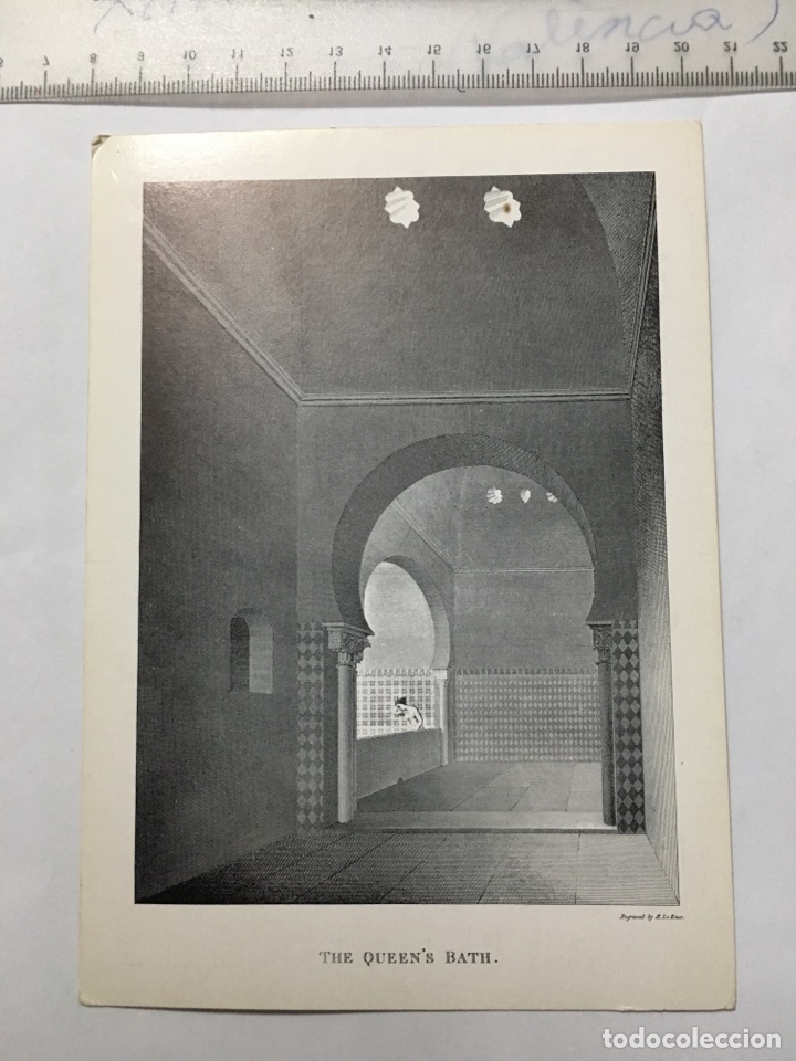 Postais: Postal. THE QUEENS BATH. EDICIONES TURPIANA. A&Ntilde;O 1986