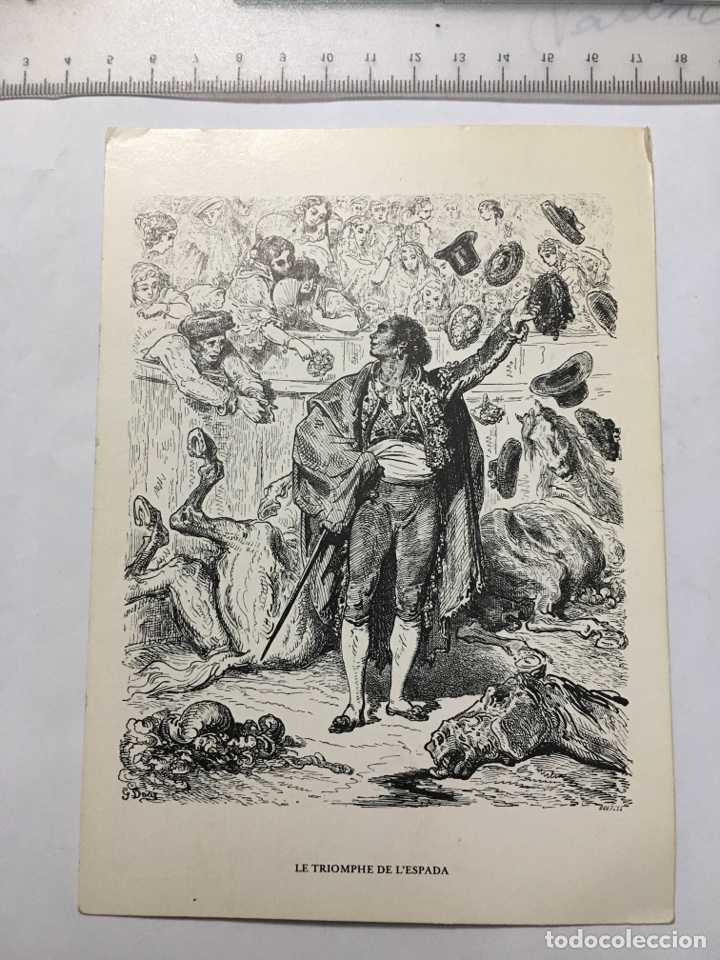 Postais: Postal. LE TRIOMPHE DE L ESPADA. ED. TURPIANA. A&Ntilde;O 1986