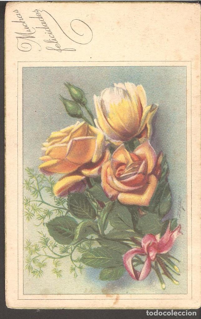 Postais: TARJETA POSTAL FELICITACION NAVIDAD 1952,USADA.