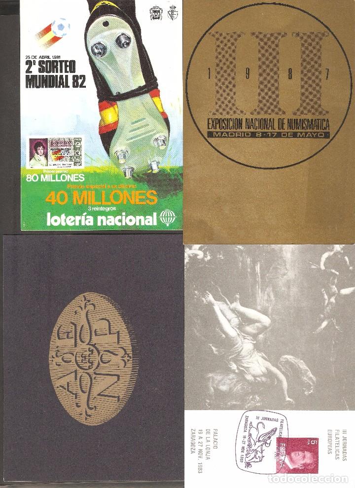 Postais: LOTE 6 TARJETAS POSTALES COMERCIALES.