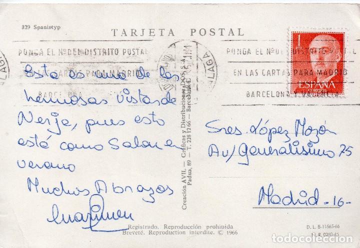 Postales: 829 SPANISTYP -  A&Ntilde;O 1966 - Foto 2