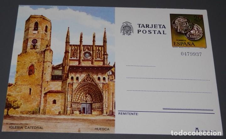 Postales: TARJETA POSTAL IGLESIA CATEDRAL - HUESCA - Foto 1