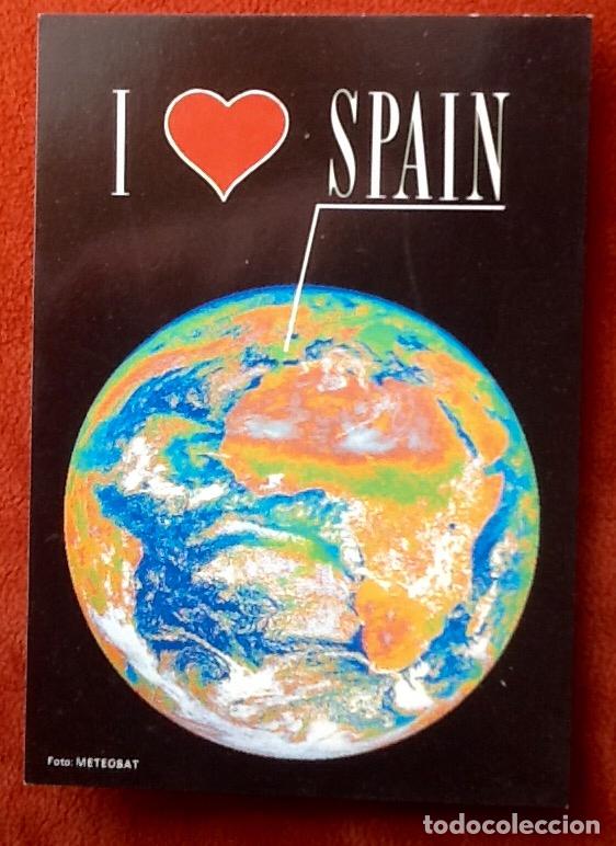 Postais: POSTAL SIN CIRCULAR. I LOVE SPAIN A&Ntilde;OS 90.EL ENVIO ESTA INCLUIDO.