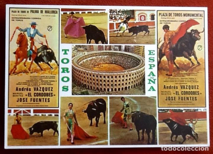 Postais: POSTAL SIN CIRCULAR. CARTELES DE TOROS. A&Ntilde;OS 90.EL ENVIO ESTA INCLUIDO.