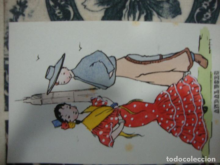 Postais: ilustracion dibujo  andalucia