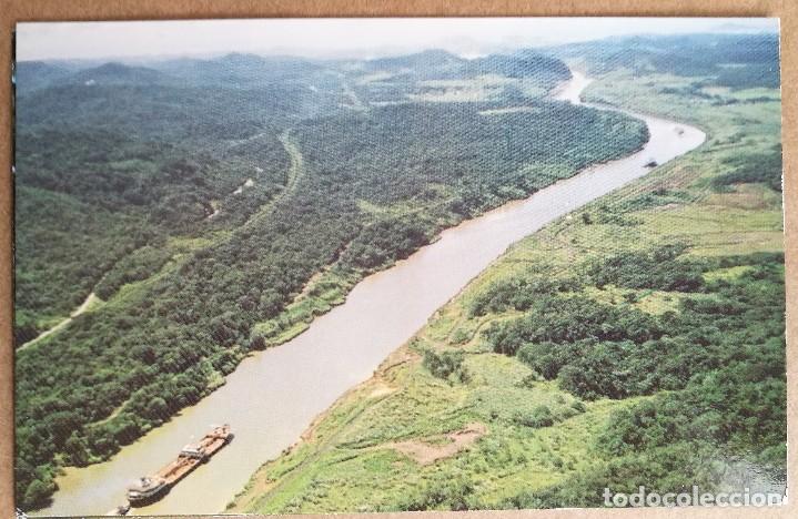 Postkarten: TARJETA POSTAL POSTALES PUBLICIDAD VISTA AEREA CANAL DE PANAMA USA