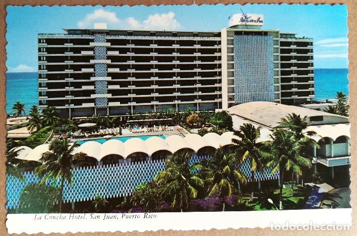 Postales: TARJETA POSTAL POSTALES PUBLICIDAD LA CONCHA HOTEL  SAN JUAN PUERTO RICO