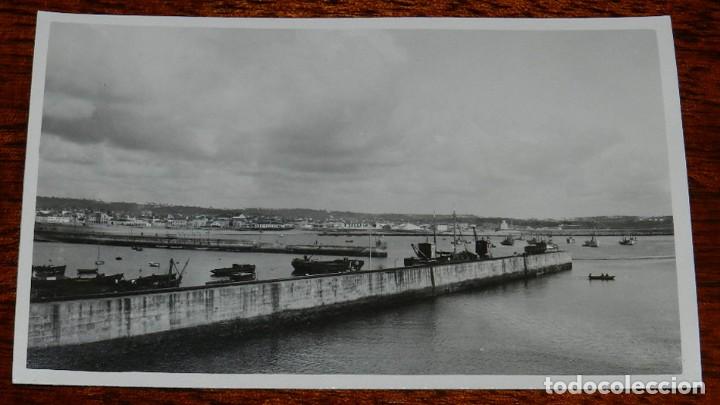 Postales: FOTO POSTAL DE PUERTO COSTERO DE LOCALIDAD ESPA&Ntilde;OLA, NO LOCALIZADO, NO CIRCULADA.